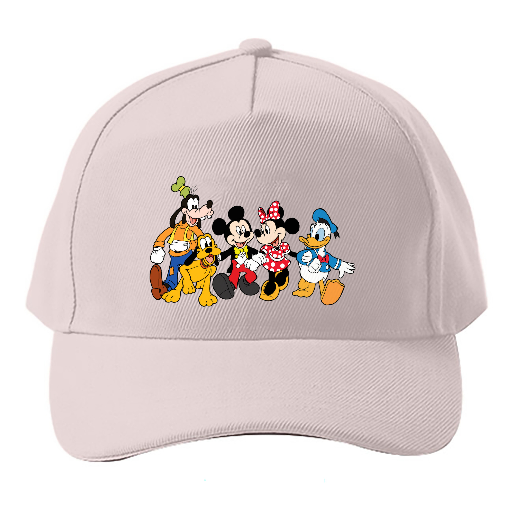 （画像用） ミッキーマウス Mickey Mouse ベースボールキャップ 綿100％ 男女兼用 帽子 スポーツ